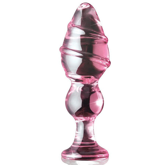 Icicles Number 27 Hand Blown Glass Massager - UABDSM