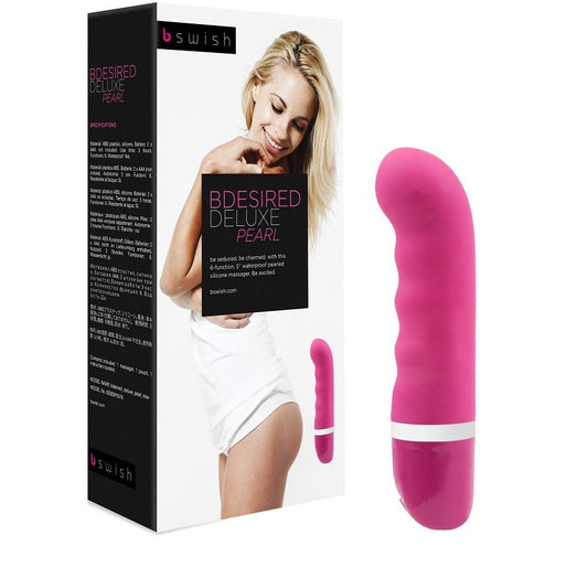 B Swish - Bdesired Deluxe Pearl Vibrator Rose B Swish - Bdesired Deluxe Pearl Vibrator Rose - UABDSM