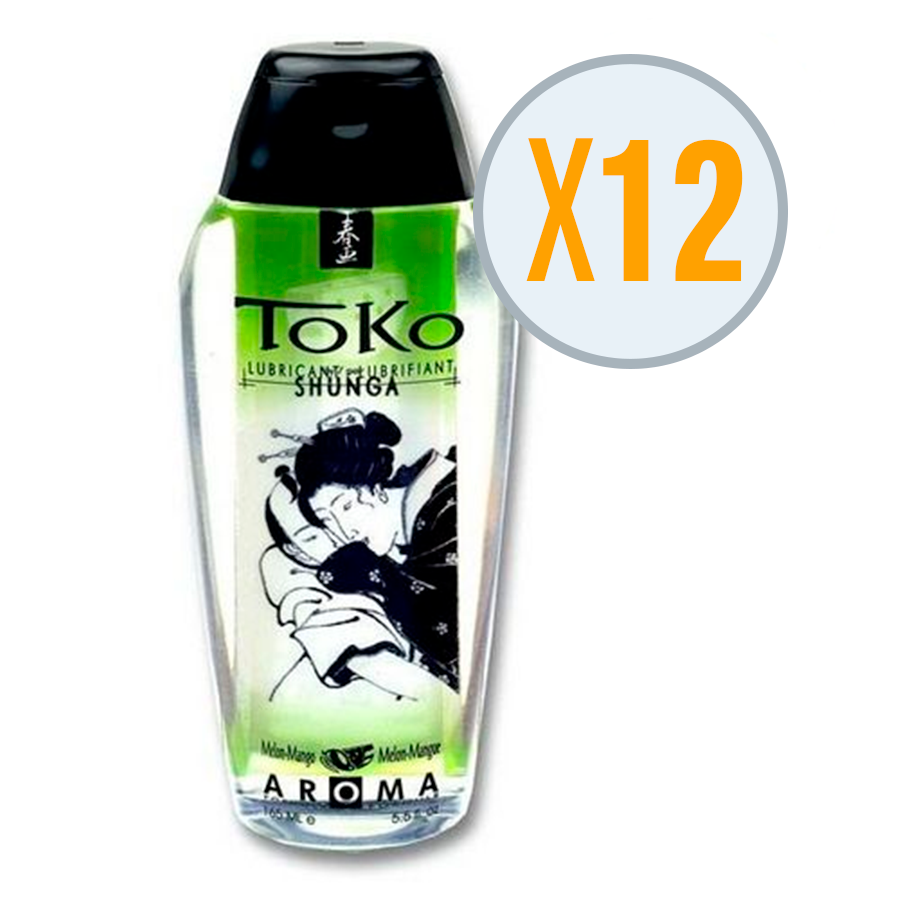 Shunga Toko Lubricant Melon-mango Pack 12 Uds - UABDSM
