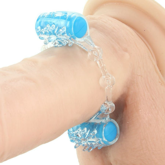 Screaming O Color Pop Two-o Cock Ring Blue - UABDSM