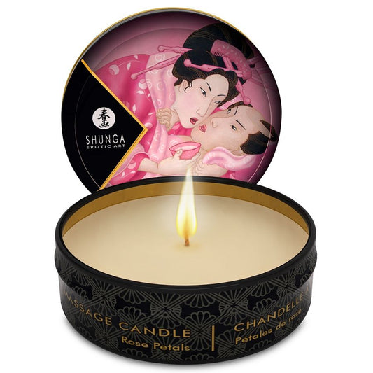 Mini Caress By Candlelight Massage Candle Rose Mini Caress By Candlelight Massage Candle Rose - UABDSM