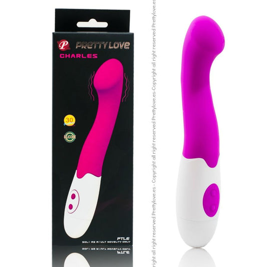 Pretty Love Flirtation - Charles Vibrator Purple Pretty Love Flirtation - Charles Vibrator Purple - UABDSM