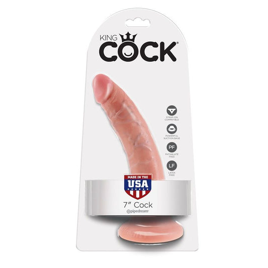 King Cock 7 Cock Flesh 17.8 Cm King Cock 7 Cock Flesh 17.8 Cm - UABDSM