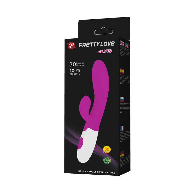 Pretty Love Flirtation - Alvis Vibrator With Clit Stimulation - UABDSM