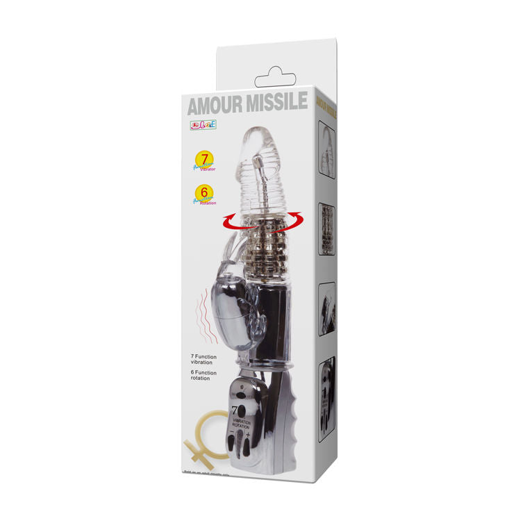 Baile Amour Missile Clear 26.5 Cm - UABDSM