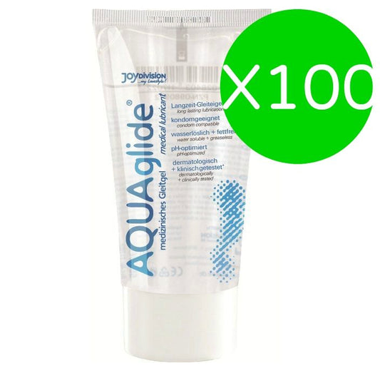 Aquaglide Lubricant 50 Ml X 100 Units Aquaglide Lubricant 50 Ml X 100 Units - UABDSM