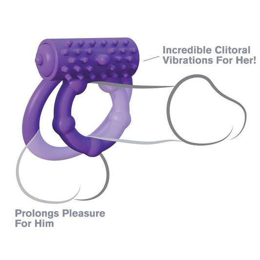 Fantasy C-ringz Vibrating Prolong Performan Fantasy C-ringz Vibrating Prolong Performan - UABDSM
