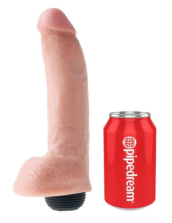 King Cock Realistic Penis Natural Ejaculator 22.86cm - UABDSM