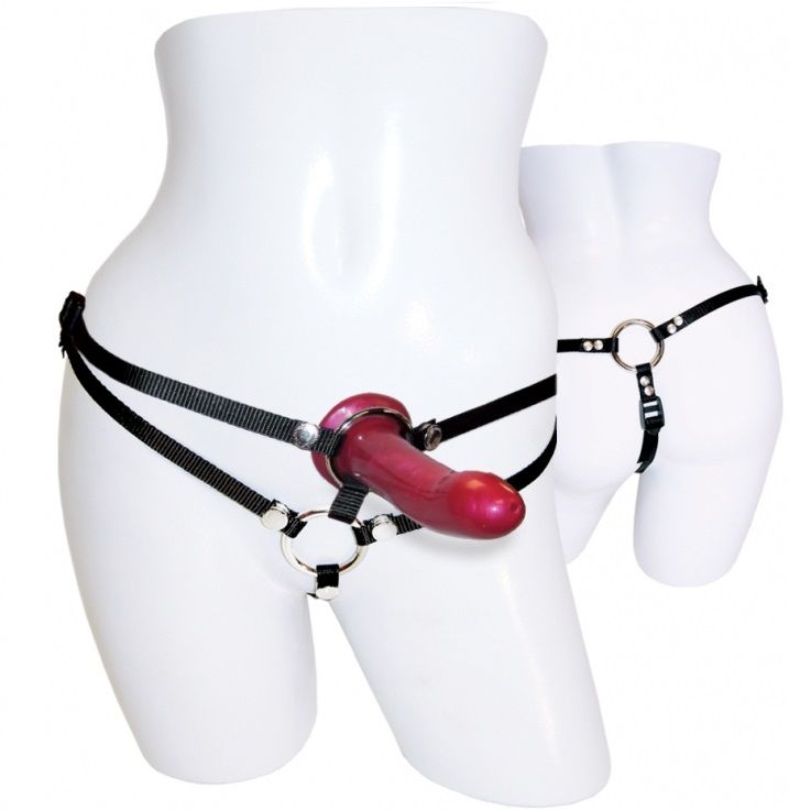 Sportsheets Double Penetration Harness & Dildo - UABDSM