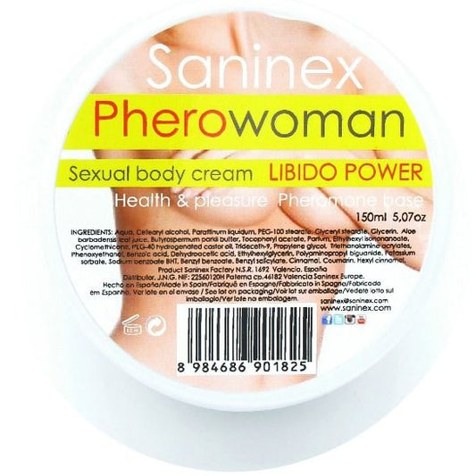 Saninex Ntima & Body Cream Pheromone Libido Power 150ml Saninex Ntima & Body Cream Pheromone Libido Power 150ml - UABDSM