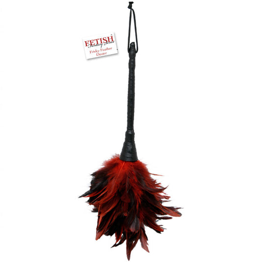 Fetish Fantasy Series Frisky Feather Duster Red Fetish Fantasy Series Frisky Feather Duster Red - UABDSM