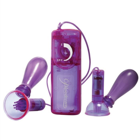 Fetish Fantasy Series Vibrating Nipple Pumps - UABDSM