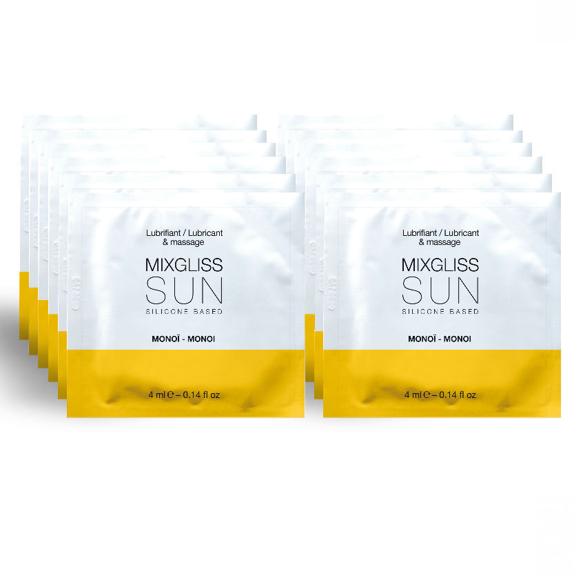 Mixgliss Based Lubricant Monoi 12 Pieces 4ml - UABDSM