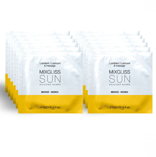 Mixgliss Based Lubricant Monoi 12 Pieces 4ml Mixgliss Based Lubricant Monoi 12 Pieces 4ml - UABDSM