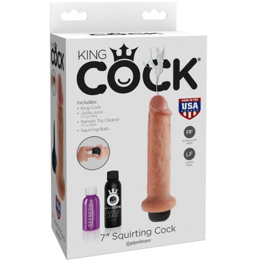 King Cock 17.8 Cm Squirting Cock - UABDSM