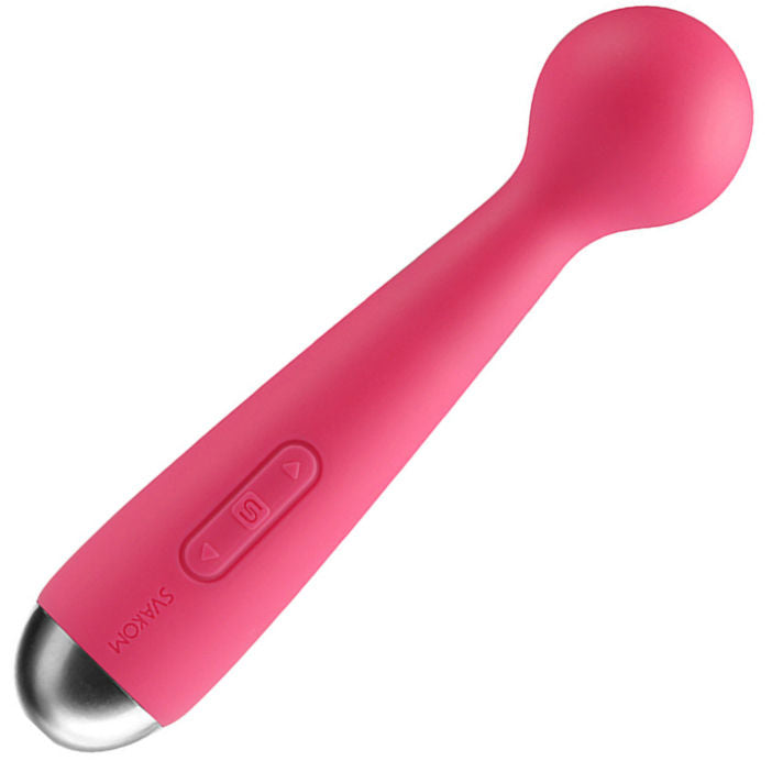 Svakom Emma Mini Wand Massager Plum Red - UABDSM