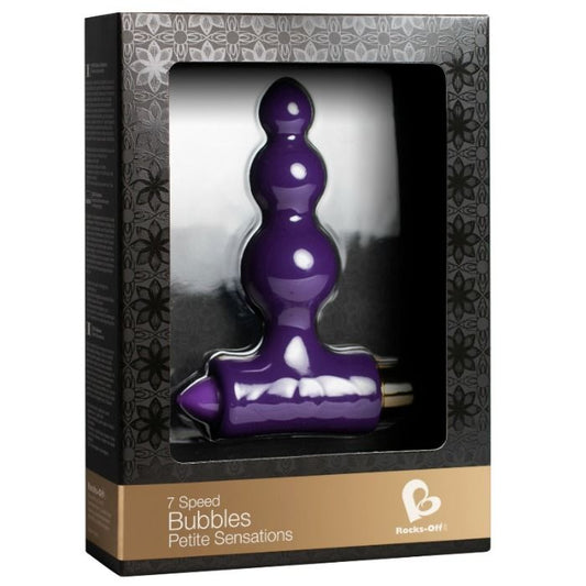 Anal Stimulator Petite Sensations Bubbles - Rocks Off- Purple - UABDSM