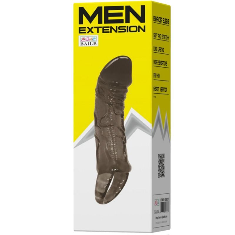Men Extension Cover Penis And Strap 11.5 Cm - UABDSM