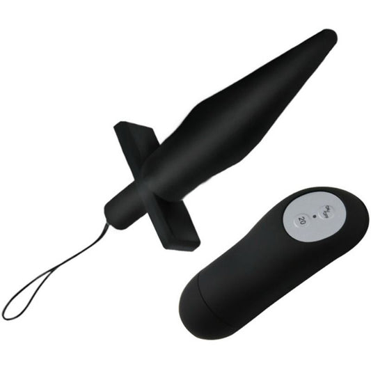 Baile Vibrating Plug And Remote Control Wireless Black Baile Vibrating Plug And Remote Control Wireless Black - UABDSM