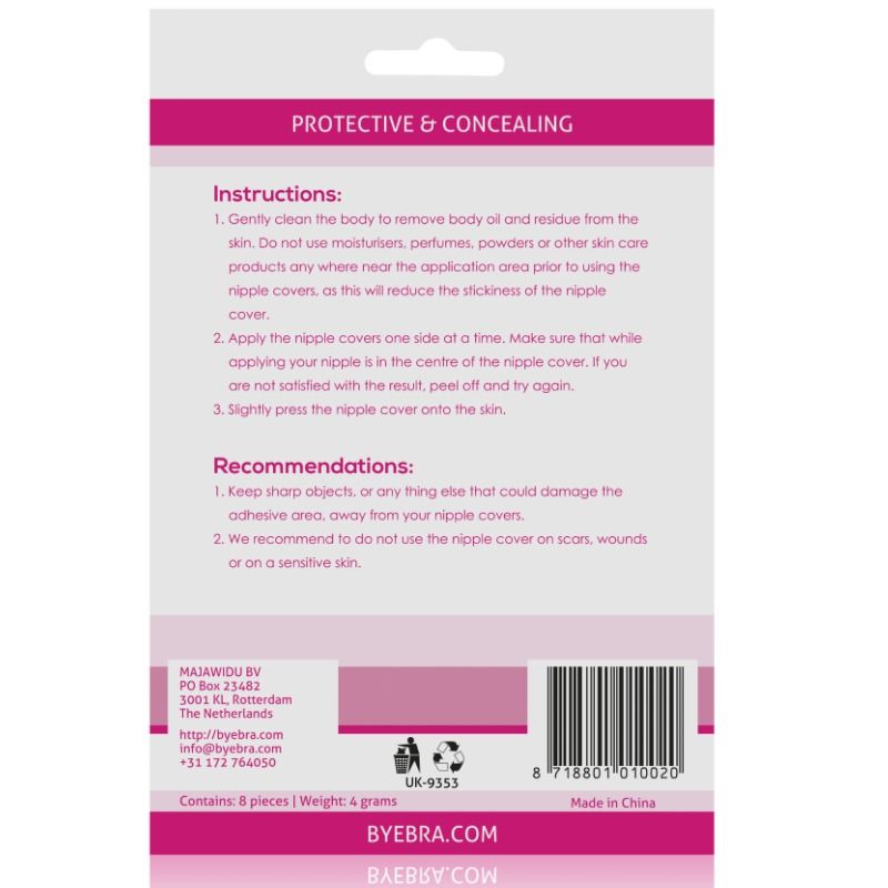 Bye-bra Silk Nipple Covers - UABDSM