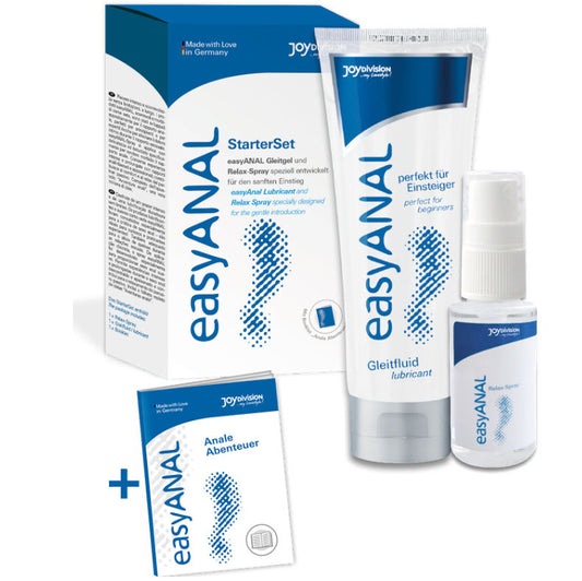 Easy Anal Starter Set Lubricante + Relax Spray Easy Anal Starter Set Lubricante + Relax Spray - UABDSM