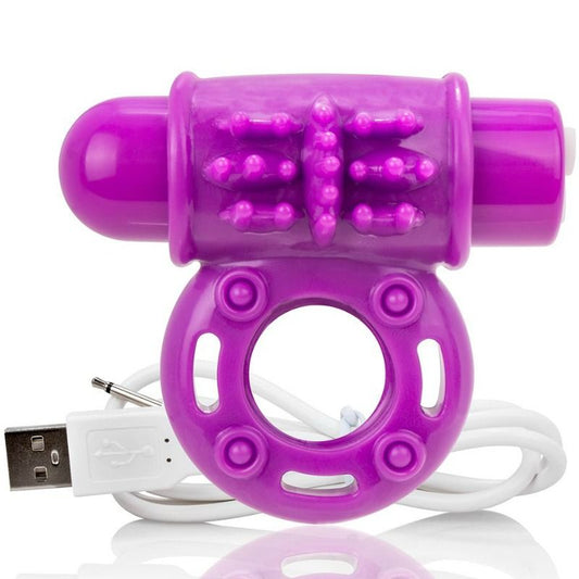 Screaming O Vibrating Rechargeable Ring O Wow Purple Screaming O Vibrating Rechargeable Ring O Wow Purple - UABDSM