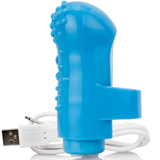 Screaming O Rechargeable Finger Vibe Fing O Blue Screaming O Rechargeable Finger Vibe Fing O Blue - UABDSM