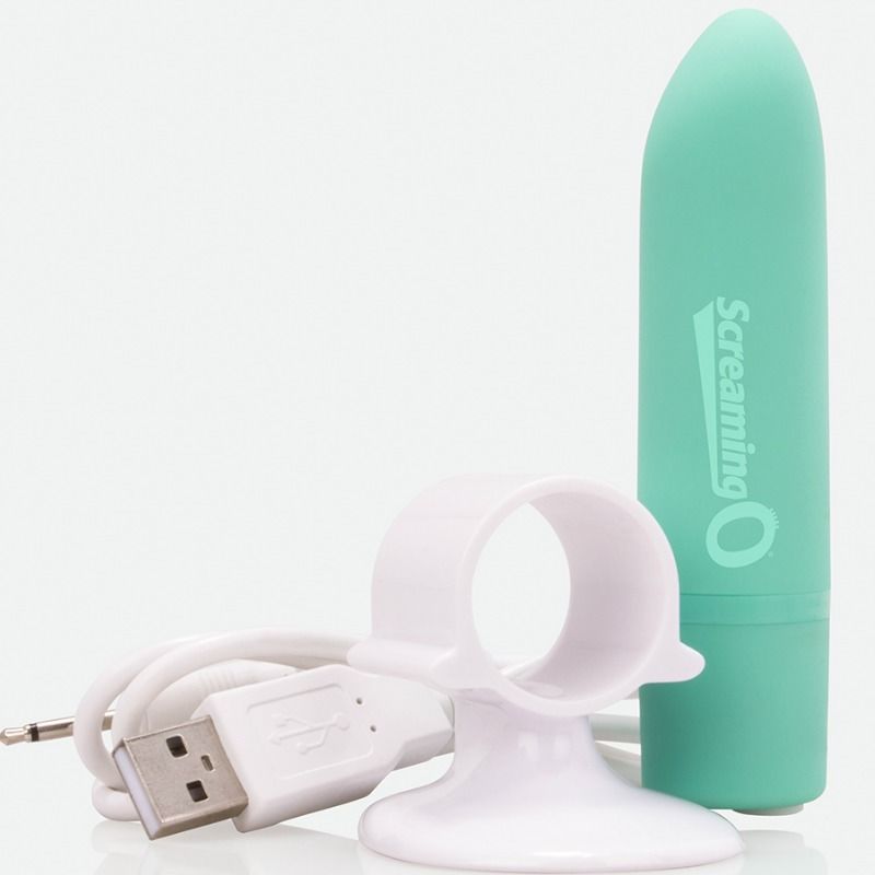 Screaming O Rechargeable Massager - Positive - Green - UABDSM