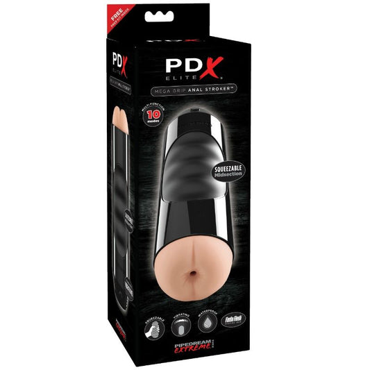 Pdx Elite Mega Grip Anal Stroker - UABDSM
