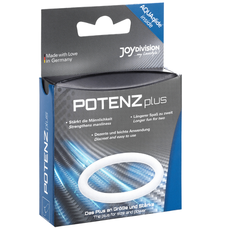 Potenz Plus Ring Medium White - UABDSM