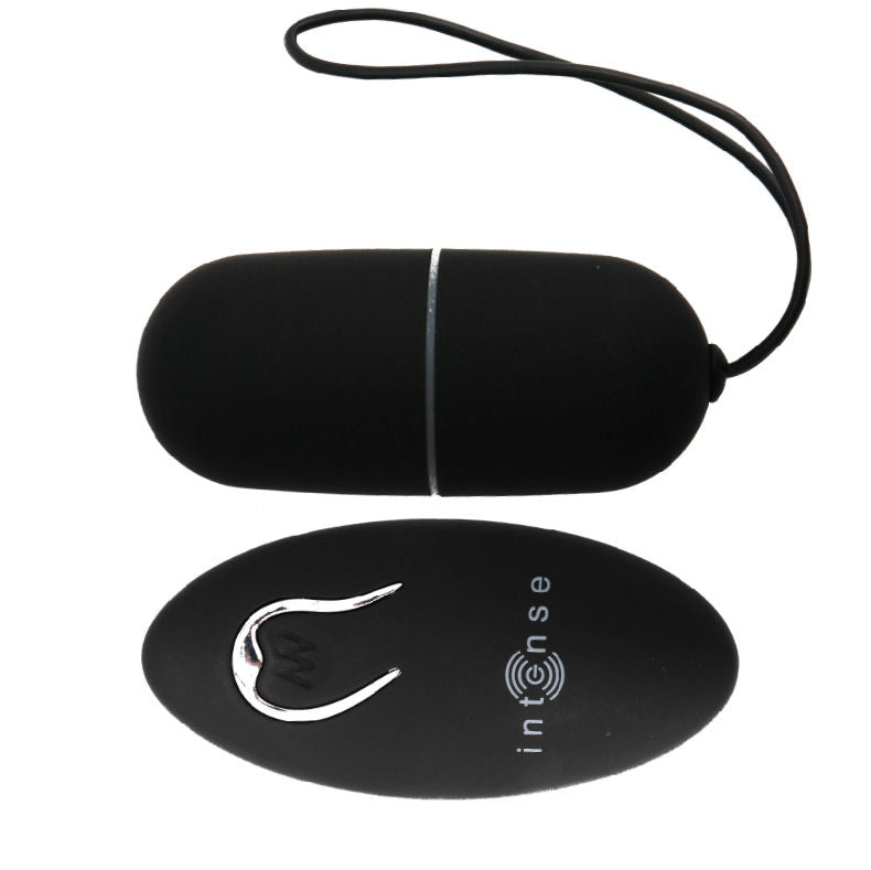 Intense Flippy I Vibrating Egg With Remote Control Black - UABDSM