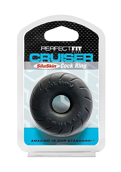 Perfectfit Fat Boy Silaskin Cruiser Ring Black Perfectfit Fat Boy Silaskin Cruiser Ring Black - UABDSM