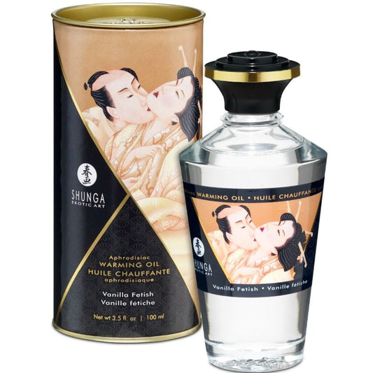 Shunga Aphrodisiac Warming Oil Fetish Vanilla 100 Ml Shunga Aphrodisiac Warming Oil Fetish Vanilla 100 Ml - UABDSM