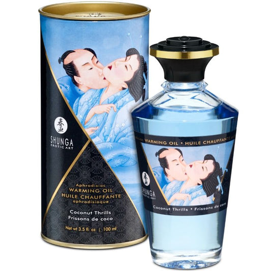 Shunga Aphrodisiac Warming Oil Coconut 100 Ml Shunga Aphrodisiac Warming Oil Coconut 100 Ml - UABDSM