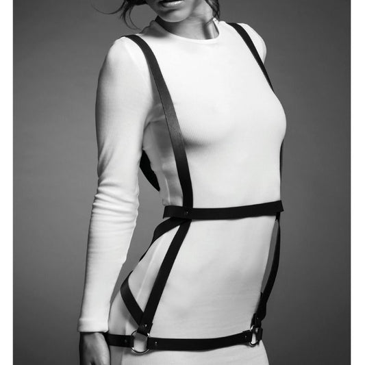 Bijoux Indiscrets Maze Arrow Dress Harness - Brown - UABDSM