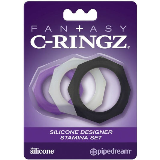 Fantasy C Ringz Silicone Designer Stamina Set - UABDSM