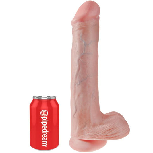 King Cock - Cock With Balls 33 Cm - Flesh - UABDSM