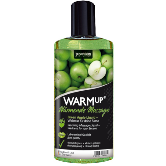 Aquaglide - Warmup Green Apple Massage Oil - 150 Ml Aquaglide - Warmup Green Apple Massage Oil - 150 Ml - UABDSM