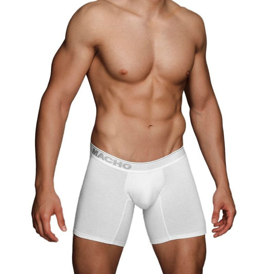 Macho - Mc087 Large Boxer White Size M Macho - Mc087 Large Boxer White Size M - UABDSM
