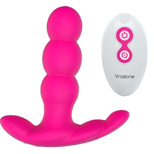 Nalone - Pearl Anal Vibrator With Remote Control Black Nalone - Pearl Anal Vibrator With Remote Control Black - UABDSM