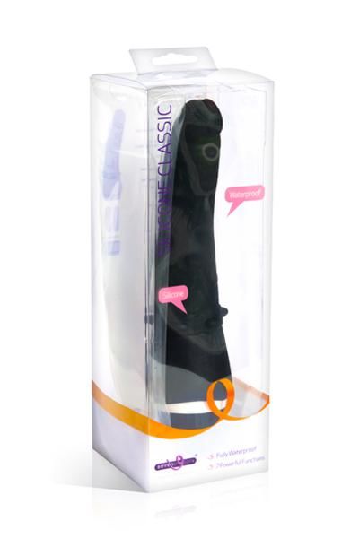 Sevencreations Classic Silicone Black 21cm - UABDSM