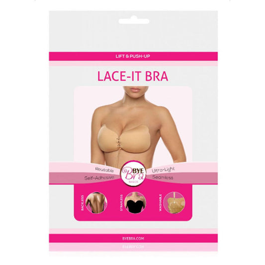 Byebra Lace-it Bra Cup D In Nude Byebra Lace-it Bra Cup D In Nude - UABDSM