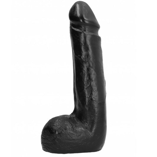 All Black Dildo Smoth 20 Cm - UABDSM