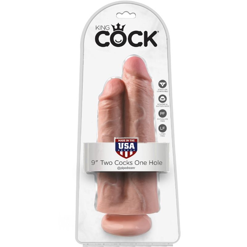King Cock 9 Two Cocks One Hole - UABDSM