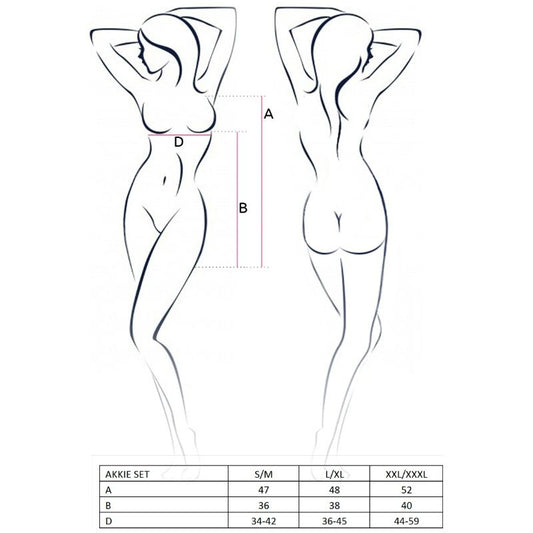 Passion Woman Akkie Set Nursery Costume L/xl - UABDSM