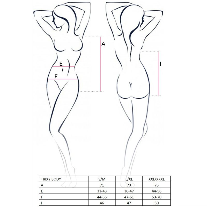 Passion Woman Trixy Teddy Black S/m - UABDSM