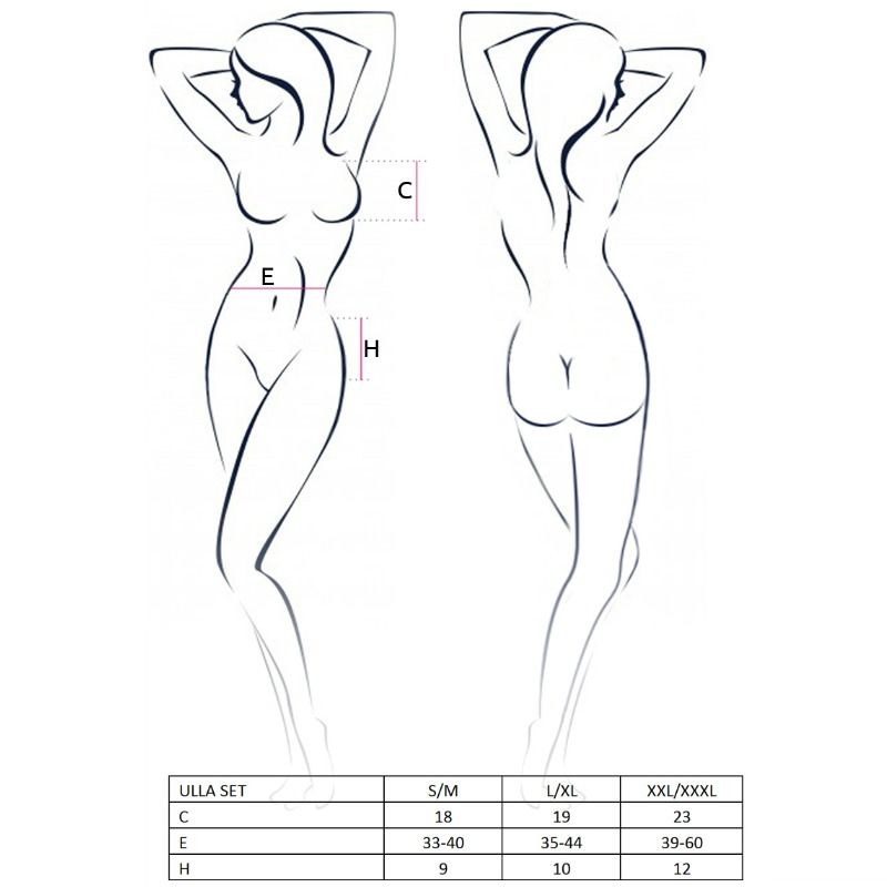 Passion Woman Ulla Set S/m - UABDSM