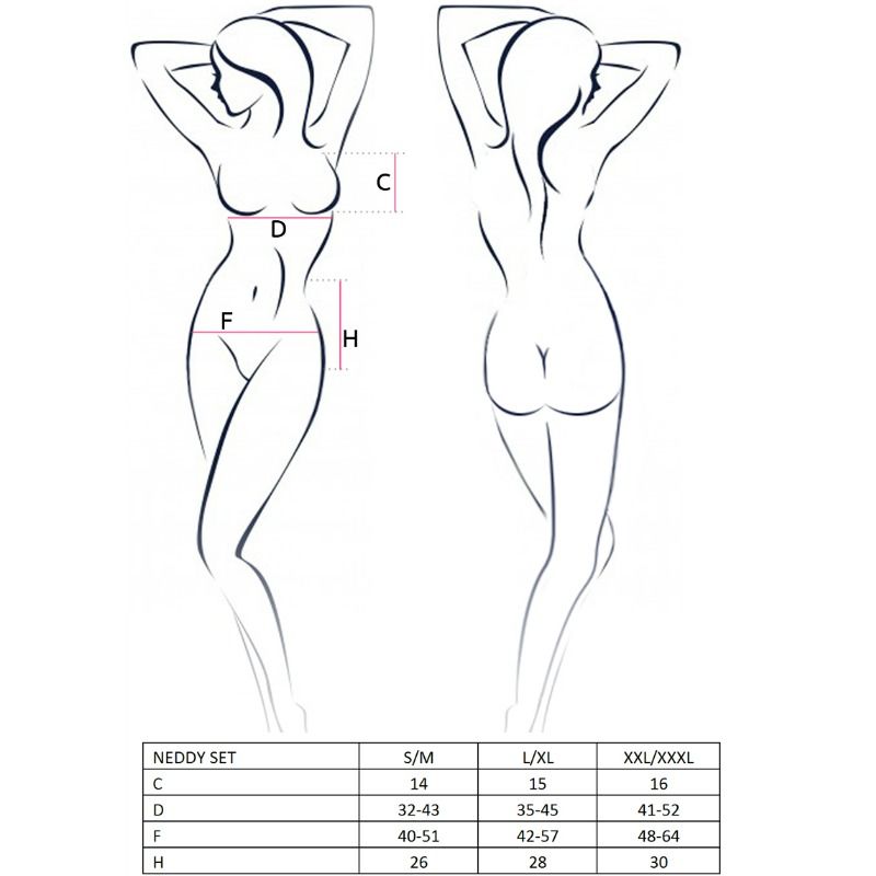 Passion Woman Neddy Set S/m - UABDSM