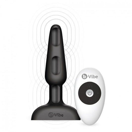 B-vibe Trio Remote Control Plug Black - UABDSM