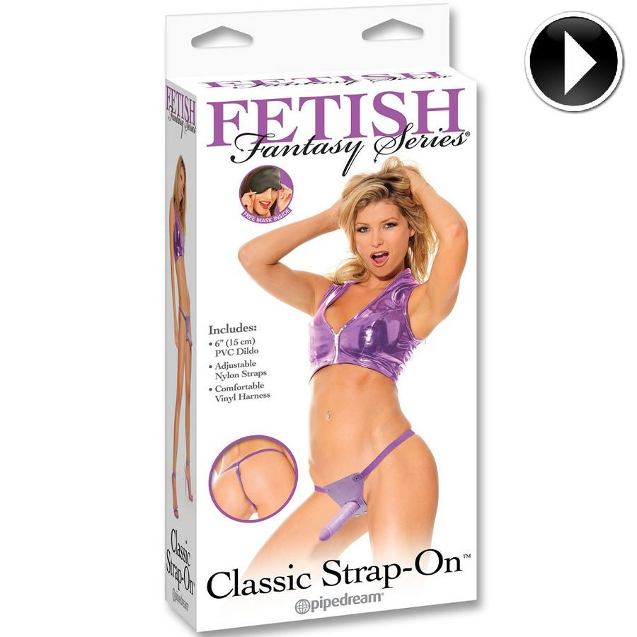 Fetish Fantasy Classic Strap-on Purple. - UABDSM